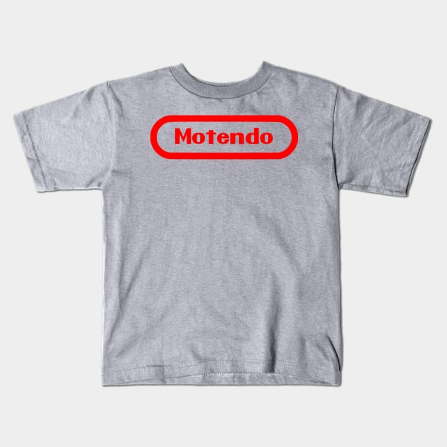 Motendo Kids T-Shirt by GrendelFX